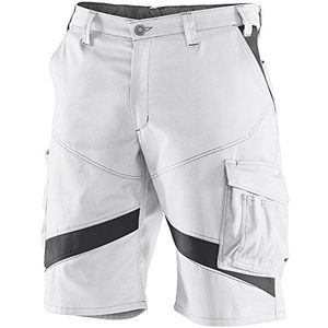KEBLER Workwear KEBLER Workwear Kubler 24505365-1097-50 Shorts Activiq Maat 50 in Wit/Antraciet