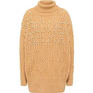 nascita Dames gebreide trui 11019597-NA03, camel, M/L, kameel, M/L