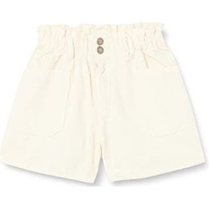 Teddy Smith S- Swan Jr Corduroy Shorts voor meisjes, Midden Wit, 10 Jaar