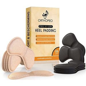 ORTHOPEO - Lot van 6 Paar - Talonbeschermers - Silicone - Antislip