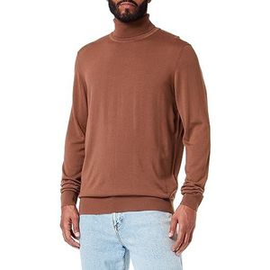 bugatti Pullover met rolkraag voor heren, Cognac-70, L