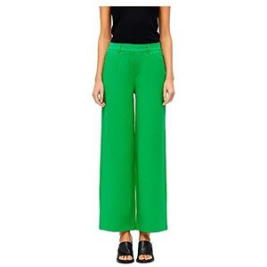 Object Dames Objlisa Wide Pant Noos broek, groen, 34