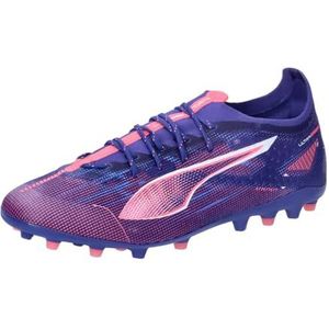 PUMA Unisex Ultra 5 Pro Mg voetbalschoen, Lapis Lazuli PUMA White Sunset Glow, 41 EU