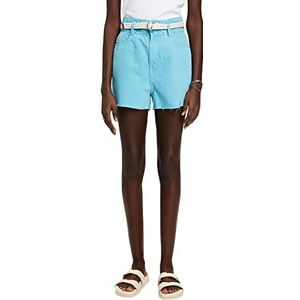 edc by ESPRIT Dames 033CC1C301 Shorts, 470/turquoise, 30, 470/turquoise, 30