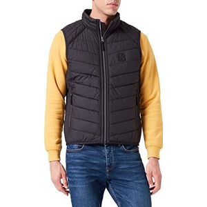 s.Oliver Heren vest mouwloos, zwart, 3XL