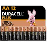 Duracell Plus Alkaline AA batterijen - 12 stuks