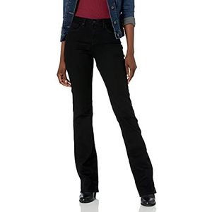 NYDJ Marilyn Straight Denim Jeans voor dames, Zwart, S