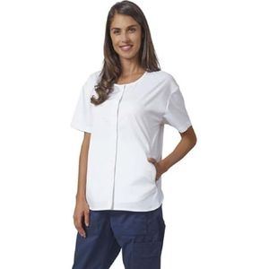 Siggi Horeca Vivian Damestas, wit, 3XL