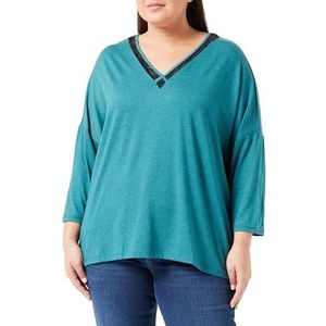 ONLY CARMAKOMA Damesshirt met lange mouwen, groen, 46/48 Grote maten