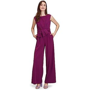 Vera Mont Jumpsuit voor dames met wijde pijpen, Real Purple, 46