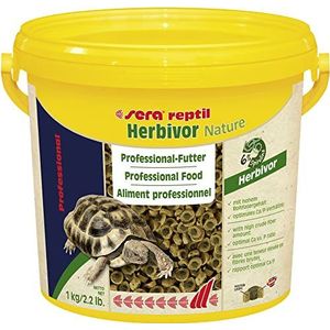 sera Reptil Professional Herbivor Nature 3,8 L (1 kg) - Het tweecomponentenvoer voor herbivore reptielen, landschildpadden voer