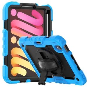 Compatibel met Samsung Galaxy Tab A7 10,4 inch 2020 SM-T500/T505/T50, stootvaste etui met penhouder, schouderriem