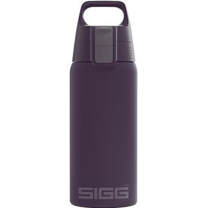 SIGG - Geïsoleerde waterfles - Shield Therm One - Geschikt voor koolzuurhoudende dranken - Lekvrij - Vaatwasmachinebestendig - BPA vrij - 90% gerecycled roestvrij staal - 0,5L/0,75L/1L