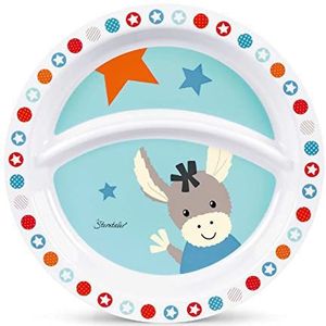 Sterntaler Babybord, ezel Emmi, leeftijd: voor baby's vanaf 6 maanden, lichtblauw/meerkleurig