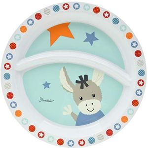 Sterntaler Babybord, ezel Emmi, leeftijd: voor baby's vanaf 6 maanden, lichtblauw/meerkleurig