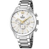 Festina Heren chronograaf kwartshorloge met roestvrij stalen armband F20343/1