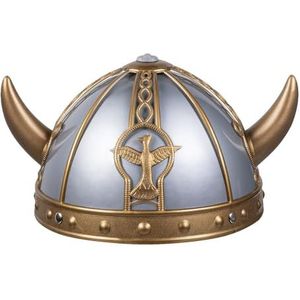 Boland 01351 - Helm Viking, Viking helm voor kinderen, gemaakt van plastic, Galliër, Gladiator, hoed, kostuum, carnaval, themafeest