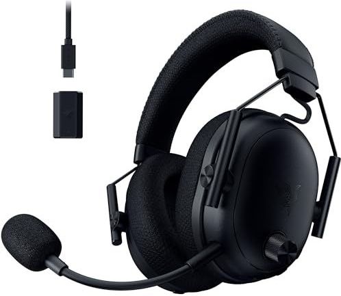 Razer BlackShark V3 Pro - Draadloze e-sportheadset met ruisonderdrukking - TriForce-drivers 50mm - Afneembare HyperClear microfoon - HyperSpeed Wireless 2,4 GHz & Bluetooth - FPS - PC/Mac | Zwart
