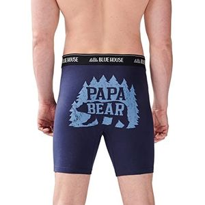 Hatley Heren Novelty Boxer Shorts Boxershorts, Papa Bear, S