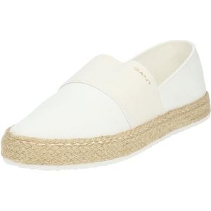 GANT RAFFIAVILLE Slippers voor dames, gebroken wit, 40 EU, off-white, 40 EU