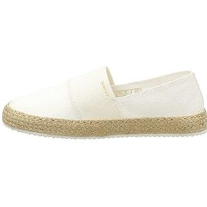 GANT RAFFIAVILLE Slippers voor dames, gebroken wit, 41 EU, off-white, 41 EU