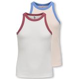 Kids ONLY - Tanktop - Ronde Hals - Normale Pasvorm - Zonder Mouwen