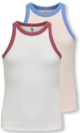 Kids ONLY - Tanktop - Ronde Hals - Normale Pasvorm - Zonder Mouwen
