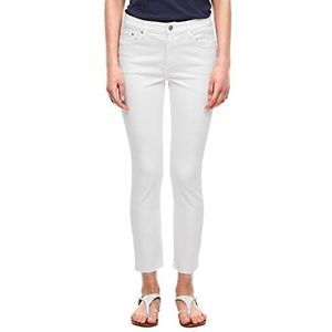 s.Oliver dames jeans broek, 01z8 White Denim Stretc, 40
