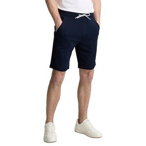 TOM TAILOR Heren bermuda sweatpants shorts, 10668 - Sky Captain Blue, 3XL