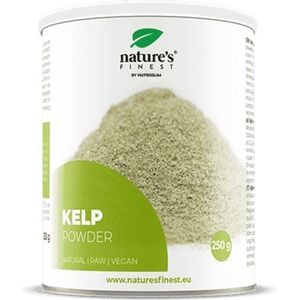 Nature's Finest Kelp Powder | 100% puur Kelp of Kombu zeewierpoeder, rijk aan jodium, reguleert schildklierhormonen en metabolisme, reinigt het lichaam (1)