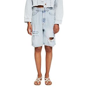 edc by Esprit Jeansshorts voor dames, 904/blauw gebleekt, 48 NL