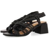 GIOSEPPO - Maliq - Damessandalen - Zwart - Leer - Verstelbare Sluiting