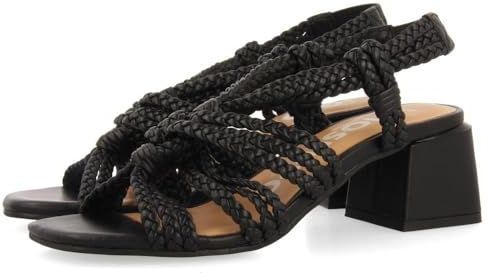 GIOSEPPO - Maliq - Damessandalen - Zwart - Leer - Verstelbare Sluiting