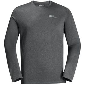 Jack Wolfskin Heren Sky Thermal L/S M wandelshirt, Leisteen, S