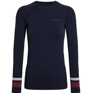 FALKE - Maximum Warm - Dames Top van Onderlaag - Blauw - Lange Mouwen - Functioneel Materiaal