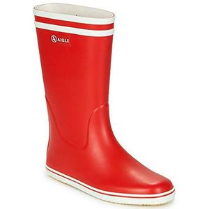Aigle Malouine Bt Rubberlaarzen voor dames, Rode Rouge Blanc, 35 EU