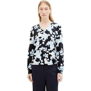 Tom Tailor - T-shirt - Dames - Lange Mouwen - Katoen