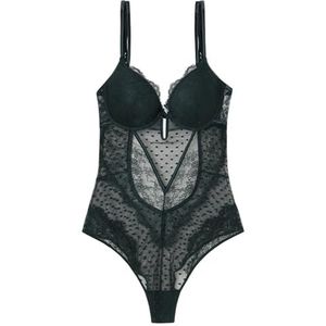 Women'secret Body Party Capsule Lace BH, groen, 85D voor dames, Groen, One Size