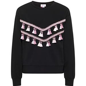 NALLY Dames sweatshirt 21325333-NA02, zwart, L, zwart, L