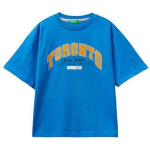 United Colors of Benetton T-shirt, Blauw, 140
