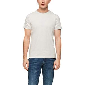 s.Oliver Heren T-shirt, Offwhite melange, M