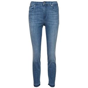 BOSS Dames Jeans broek Slim Crop 4.1, Lichtblauw, 30