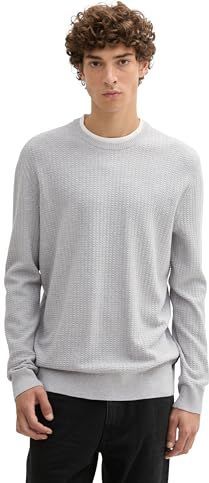 Geribbelde Trui - Mélange - Knitwear - Lange Mouw