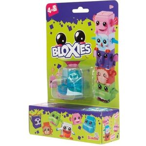 Simba - Bloxies figuur (4stuks), dierenbouwstenen om te stapelen en te verzamelen met bewegingseffect, speelgoed voor kinderen vanaf 3 jaar, willekeurige selectie in verrassingsverpakking - 105652627