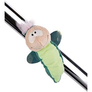 MagNICI vuurvliegje Glim Jim 12 cm groen - Duurzame knuffel met magneet - magnetisch dier voor koelkast, schoolbord, metaal en nog veel meer, geweldig geschenkidee