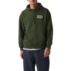 LEVIS 38479-0410 heren - sweatshirts, Serif Logo One Kombu, M