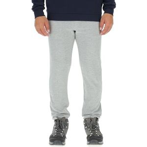 JEEP O102895-G347 J Joggingbroek voor heren met rooster, kleine print op achterzak, J23W, lichtgrijs, gemêleerd M