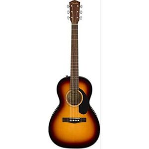 Fender CP-60S Parlor akoestische gitaar, walnoot toets, Sunburst