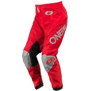 O'NEAL | Broek | Enduro Motocross | maximale bewegingsvrijheid, ademend en duurzaam ontwerp, luchtdoorlatende voering | Broek Matrix Ridewear | Volwassen | rood/grijs | Maat 40/56