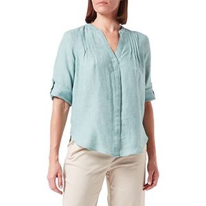 s.Oliver Damesblouse met 3/4 mouw, turquoise, 32